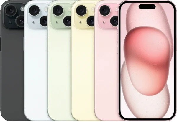 iPhone 15 en todos sus colores