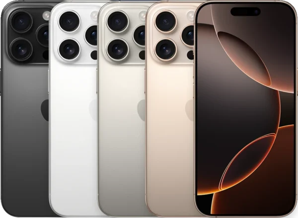 iPhone 16 Pro en todos sus colores