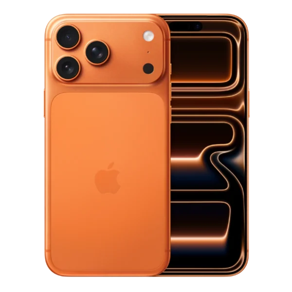 iPhone 17 Pro y Pro Max color Naranja cósmico